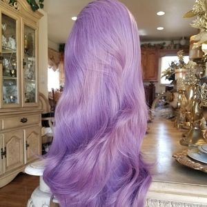 Lilac Purple Beauty Lace Front Wig